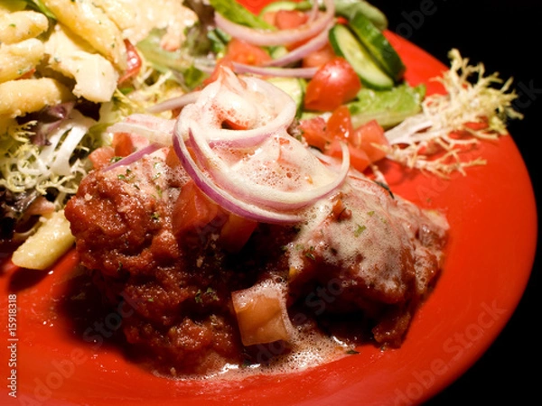 Obraz Beef With Tomato Marinara