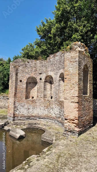 Obraz Ancient ruins in the forest