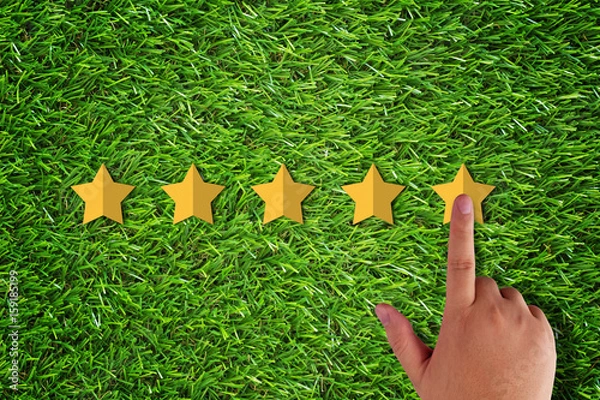 Fototapeta Rating and Evaluation Concept