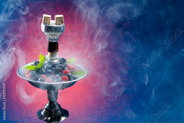 Obraz Smoking Berry hookah