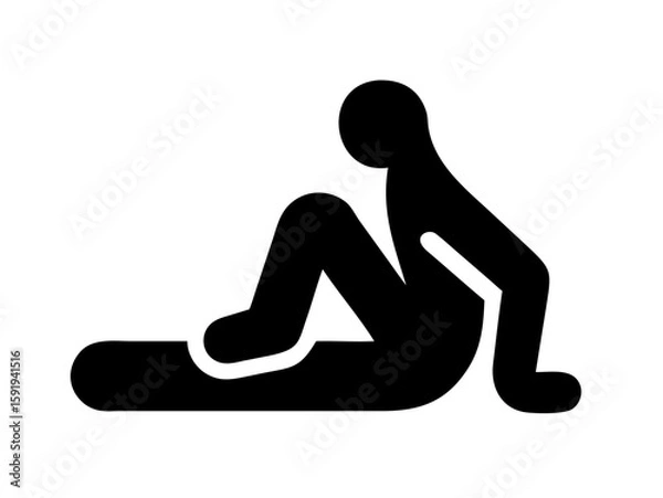 Fototapeta man logo imes vector desigen 
