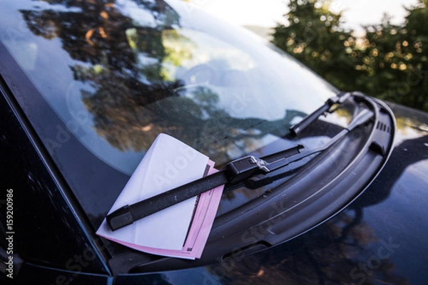 Fototapeta Kara za samochód