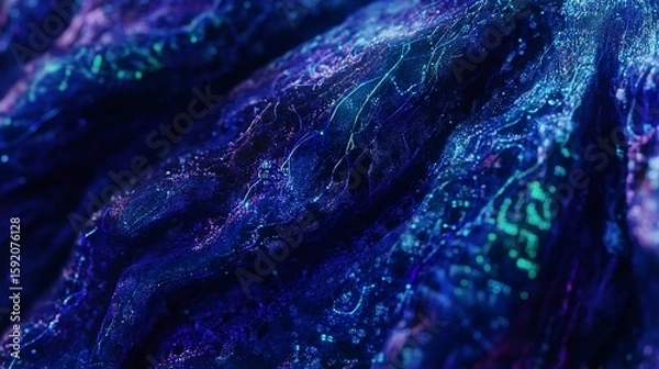 Fototapeta Glowing Nebula Texture, Cosmic Surface, Abstract Background, Design Element
