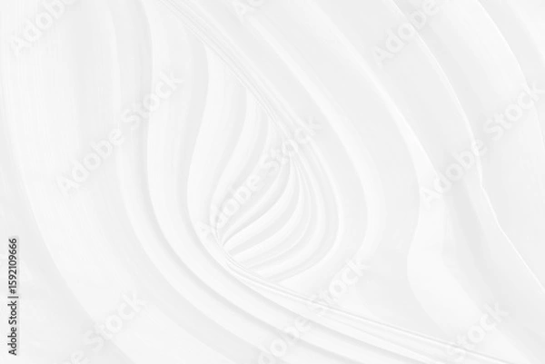 Fototapeta soft light and shadow fabric abstract smooth curve shape decorative modern fashion white and gray background