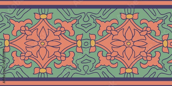 Fototapeta Colorful pattern.  Abstract pattern and texture designs for background.