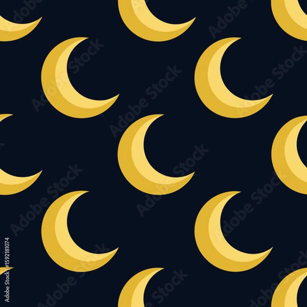 Obraz  background with moon