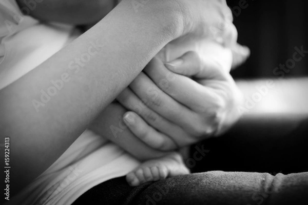 Obraz Newborn baby boy