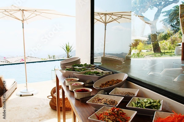 Obraz Lunch with a view