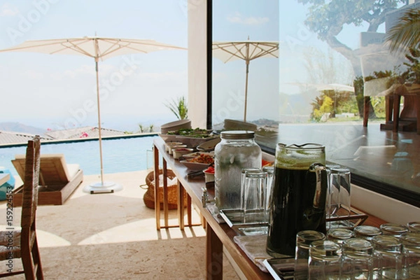 Obraz Lunch with a view