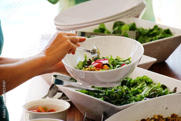 Obraz A healthy lunch