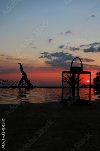 Obraz Yoga Silhouette