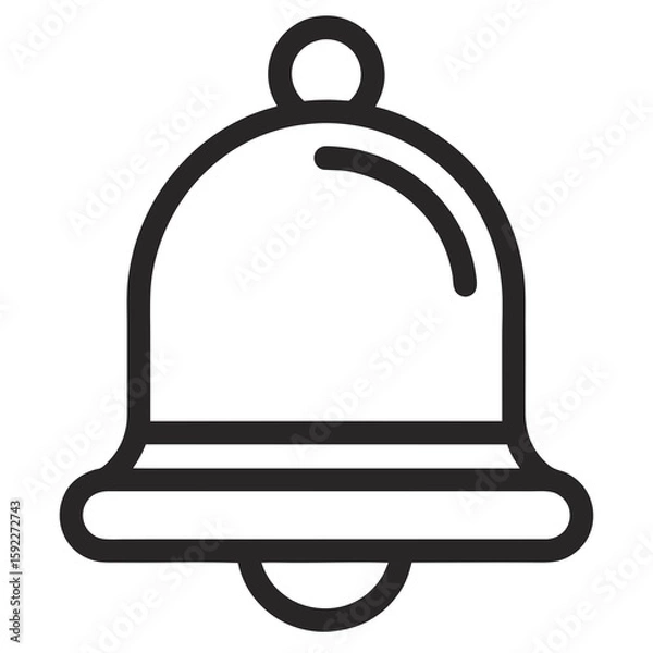 Obraz vector bell icon