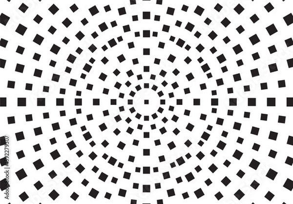 Obraz Background of scattered square grains