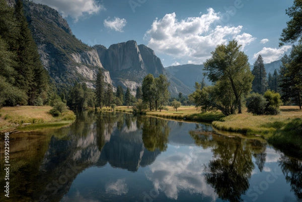 Fototapeta explore breathtaking summer landscapes and natural wonders found across all  states of usa