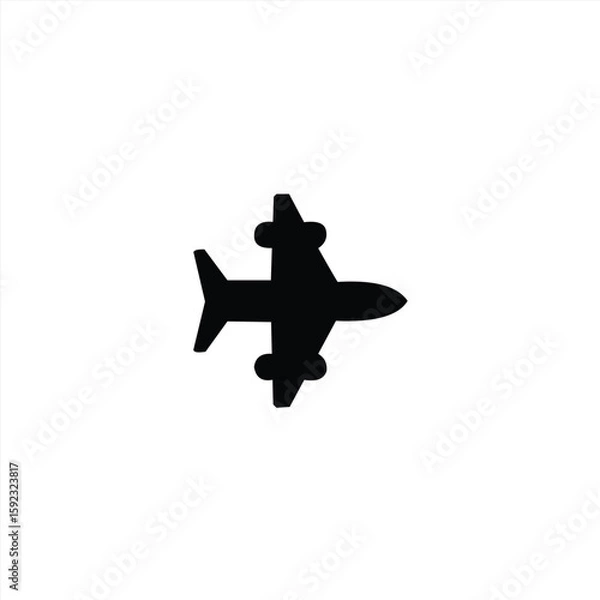 Obraz vector airplane icon