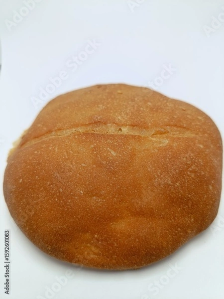 Fototapeta loaf of bread on the table.