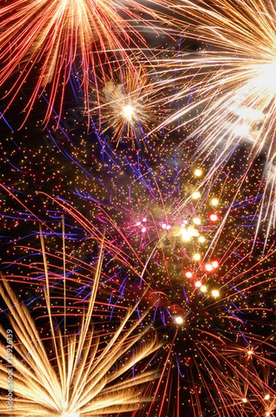 Fototapeta Feuerwerk