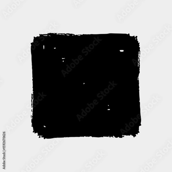 Fototapeta Grunge Square Texture: A stark, minimalist grunge square with a raw, textured aesthetic, evoking a sense of urban grit and artistic expression.