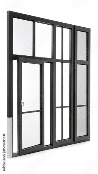 Fototapeta Modern window and door system