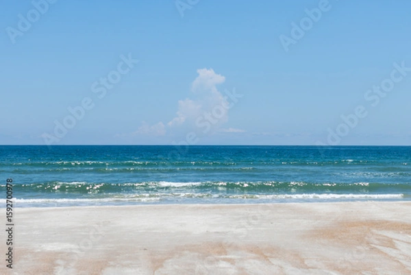 Obraz Ocean view with cloud