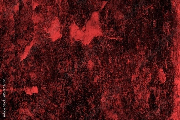 Fototapeta red texture background, Deep textured red abstract background with a rustic and vintage look, ideal for creative projects