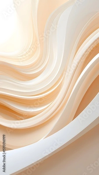 Fototapeta Abstract beige background texture wallpaper design for website and presentation use
