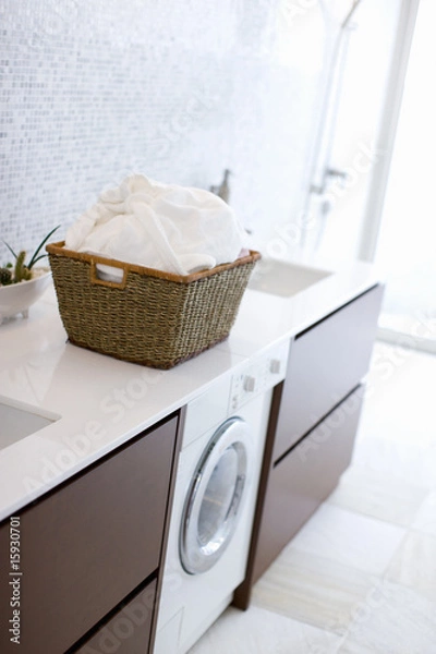 Fototapeta 洗濯イメージ