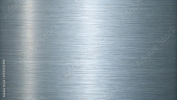Fototapeta The brushed metal texture offers a clean and modern background with its smooth, polished surface