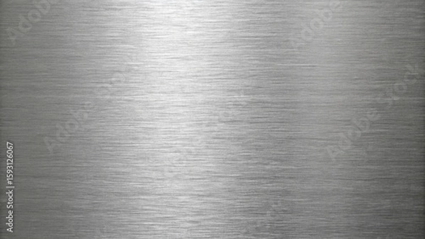 Fototapeta The brushed metal texture creates a sleek and modern background with its subtle lines and reflective surface