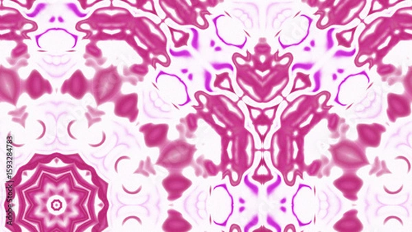 Fototapeta Abstract Radiant Burst with Soft Grain Texture, Symmetrical Glow Pattern in Psychedelic Style, Radiating Circular Abstract with Subtle Noise, Kaleidoscopic Starburst with Gradient Flow