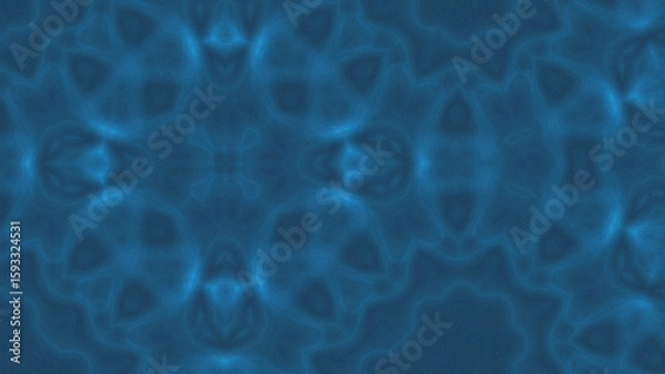 Fototapeta Abstract Radiant Burst with Soft Grain Texture, Symmetrical Glow Pattern in Psychedelic Style, Radiating Circular Abstract with Subtle Noise, Kaleidoscopic Starburst with Gradient Flow