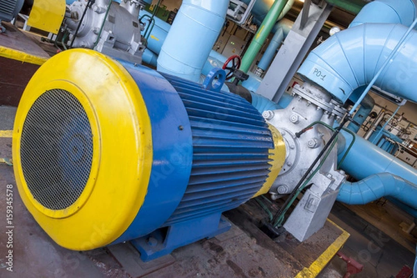 Fototapeta Pump room