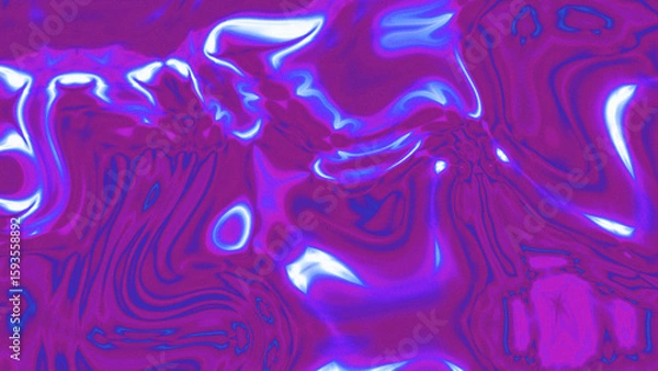 Fototapeta Fluid Marble Texture with Organic Flow, Abstract Liquid Pattern with Wavy Structure, Melted Surface Design with Soft Transitions, Psychedelic Swirl Texture with Marble Effect