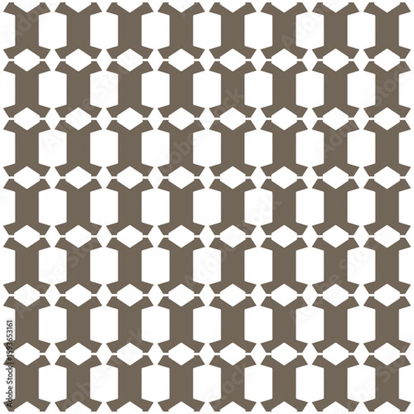 Obraz Seamless pattern with a minimal geometric design