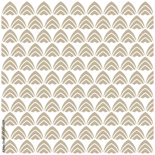 Obraz Seamless pattern with a minimal geometric design