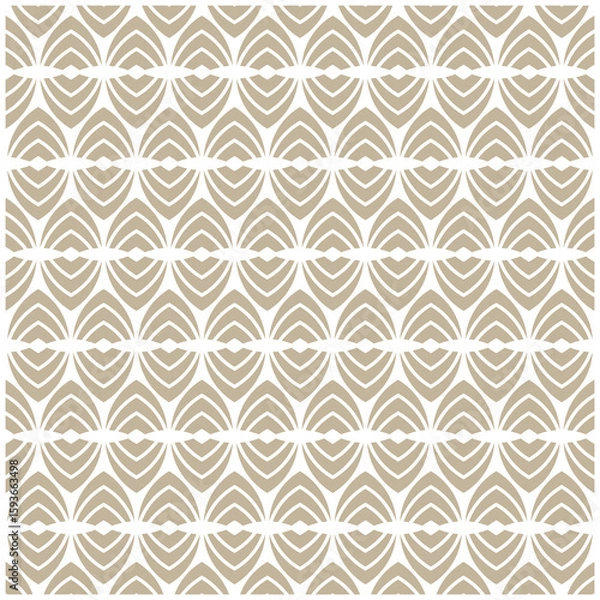 Obraz Seamless pattern with a minimal geometric design