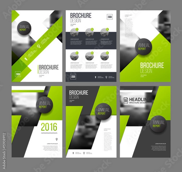 Obraz Modern Brochure design template 