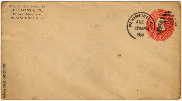Obraz 2 cent us envelope