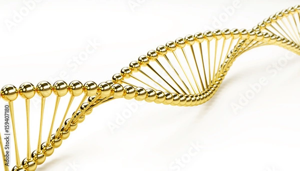 Obraz DNA golden model