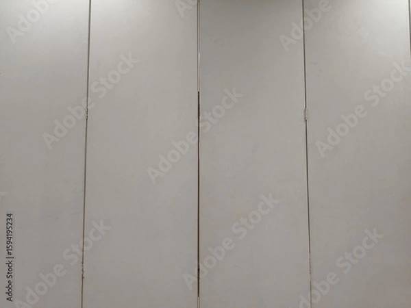 Fototapeta Background of multiple white folding doors