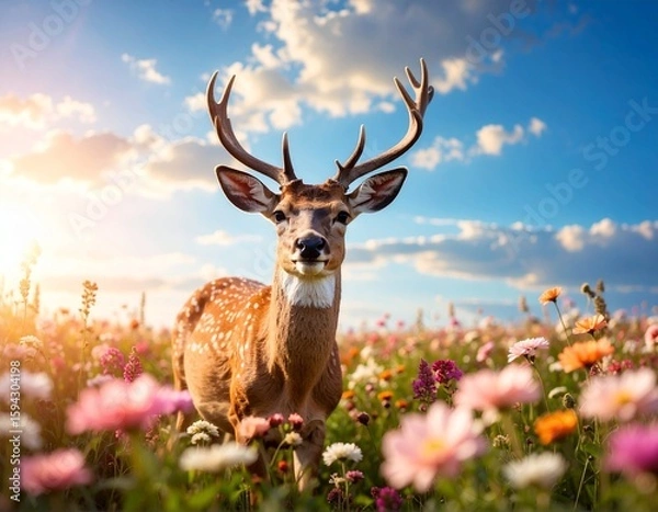 Obraz deer in the forest