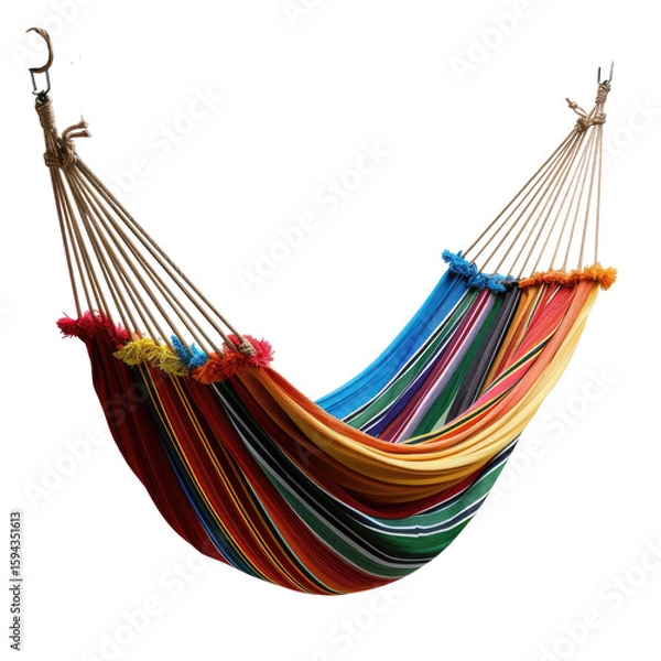 Obraz Vibrant colorful hammock