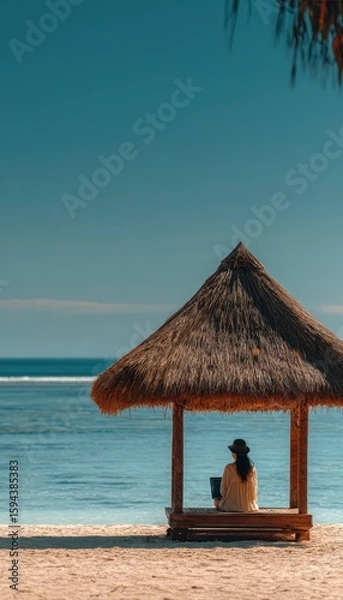 Obraz Beachside Work Oasis