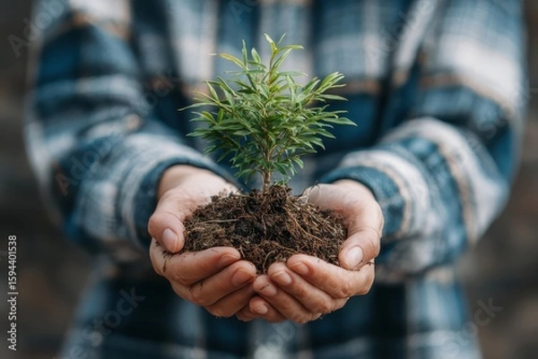 Obraz Sapling in Hand