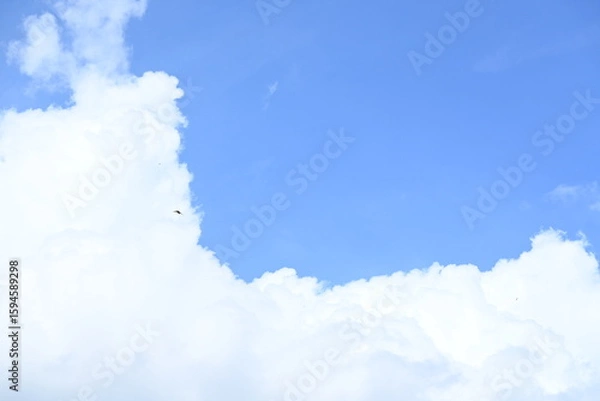 Obraz blue sky with clouds