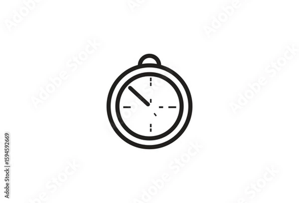 Fototapeta Vibrant abstract geometric composition with bold color accents