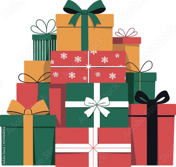 Obraz colorful gift boxes 