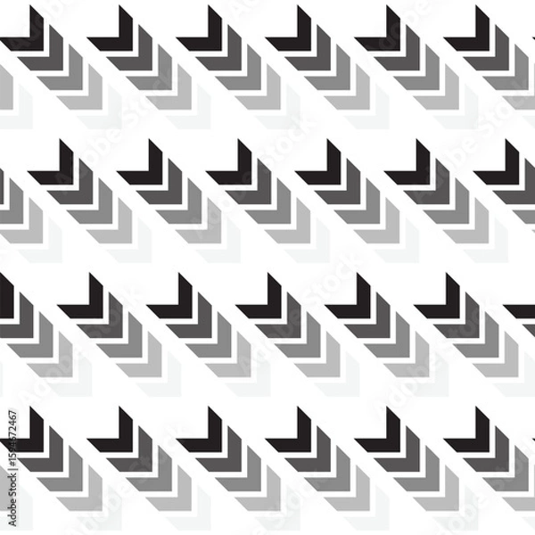 Fototapeta Seamless arrows pattern
