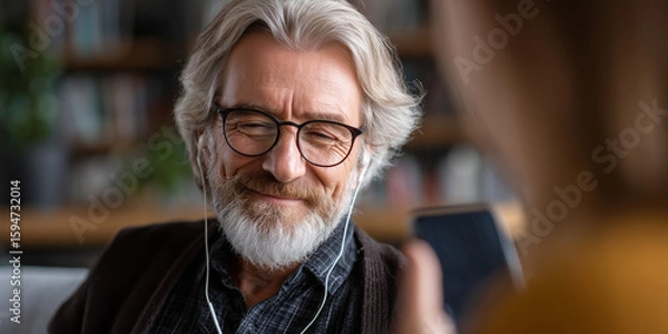 Fototapeta Enhancing customer service with ai chatbots natural language processing solutions for engaging conversations