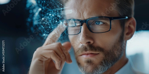 Fototapeta Enhancing customer service with ai chatbots natural language processing innovations in technology environments